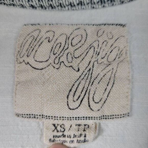 Ace & Jig Knightsbridge Wrap Jumpsuit Sz XS Gray Cotton Ankle Straight‎ Leg Boho - Picture 3 of 9